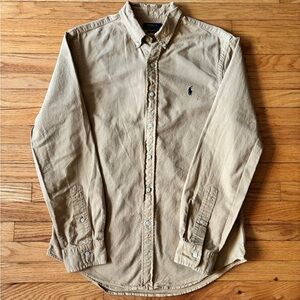 Polo by Ralph Lauren Men's Tan Button Down